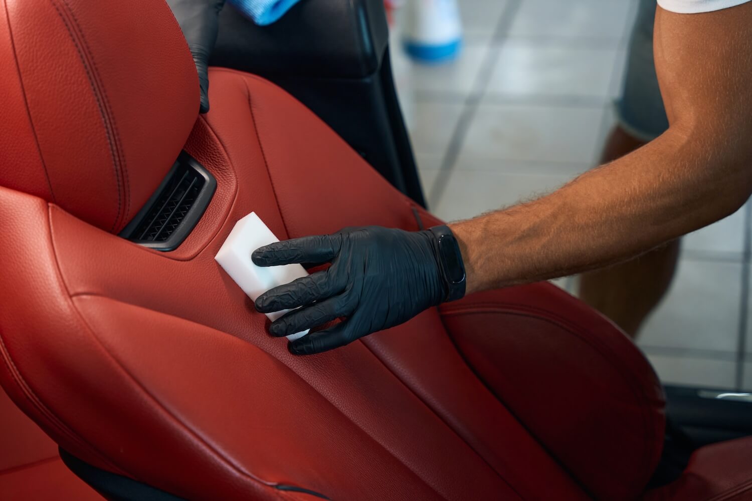Professional Detailing A Luxurious Car Interior Se
